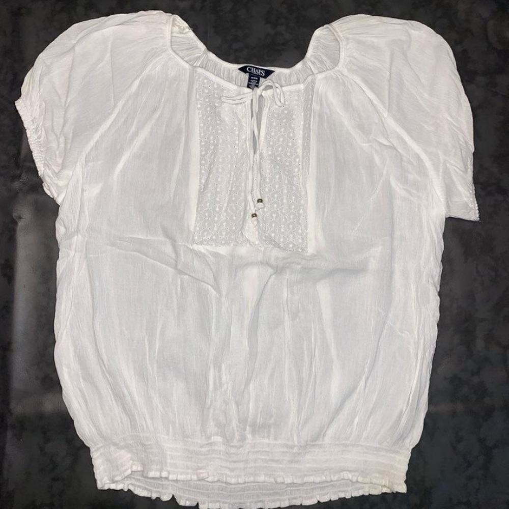 white blouse